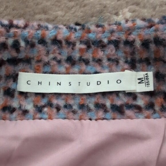 Wool Blend A-Line Mini Skirt - Picture 4 of 6